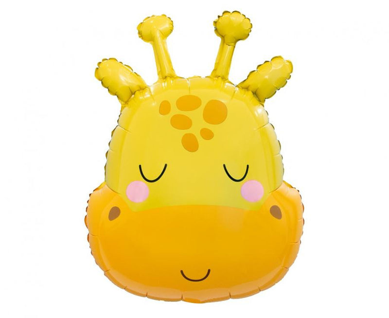 Giraffe, Zsiráf fólia lufi 53 cm, J-MLG184143