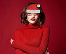 Karácsonyi Santa Hat szemüveg, J-MLG185249