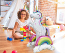Unikornis 3D Rainbow fólia lufi 94 cm, J-MLG192599
