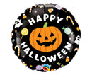 Happy Halloween Candies fólia lufi 46 cm, J-MLG233033