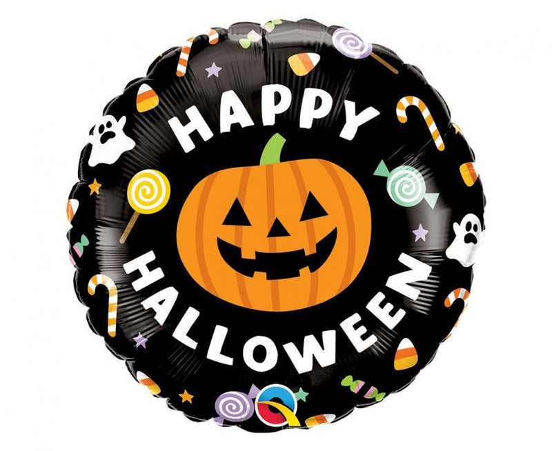 Happy Halloween Candies fólia lufi 46 cm, J-MLG233033