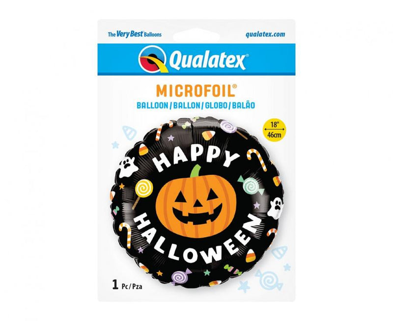 Happy Halloween Candies fólia lufi 46 cm, J-MLG233033