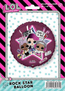 LOL Surprise Born to be Bad fólia lufi 45 cm, J-MLG306439