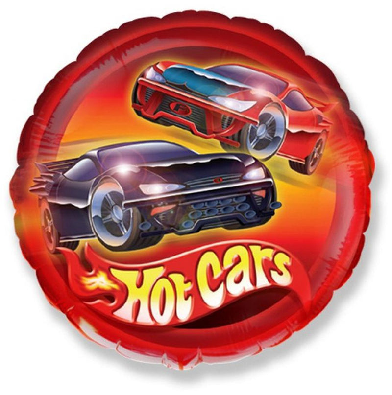 Autó Hot Cars fólia lufi 46 cm (WP), J-MLG308570