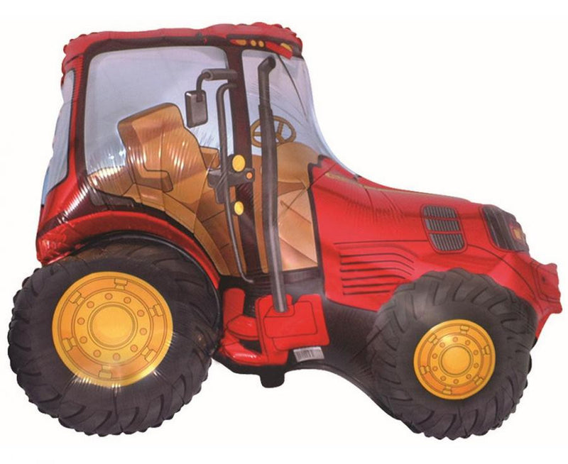 Traktor Red fólia lufi 94 cm, J-MLG313710