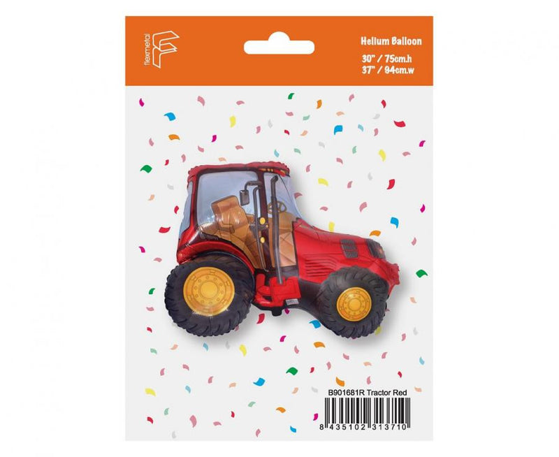 Traktor Red fólia lufi 94 cm, J-MLG313710