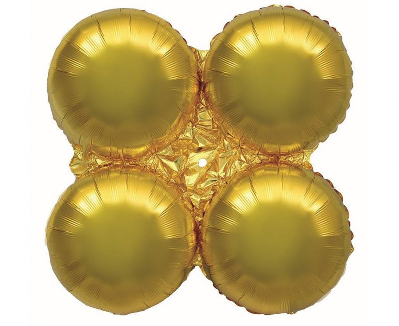 Gold, Arany léggömb tartó 90 cm (WP), J-MLG314281