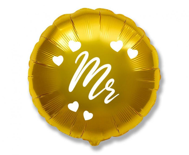 Arany Gold Mr fólia lufi 46 cm (WP), J-MLG314762