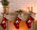 Karácsonyi St. Nicholas kandalló zokni, csizma 47 cm, J-MLG623489