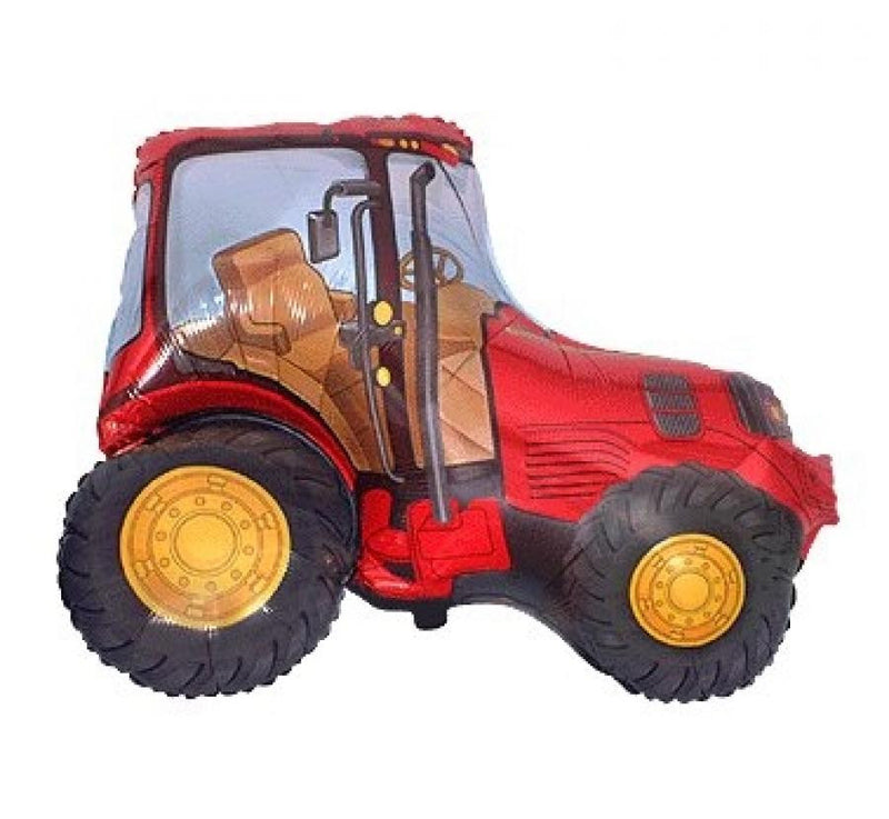 Tractor Red, Traktor fólia lufi 36 cm (WP), J-MLG918365