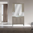 Nerva 105 cm-es bútorhoz alsószekrény, mosdóval, Rauna szil