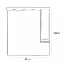 Nerva 85 cm-es tükrös felsőszekrény, Sonoma tölgy