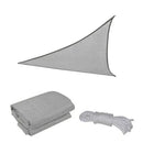 Rana napvitorla háromszög alakú 3x3x3 m szürke