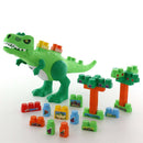 Molto Blocks dínós építőjáték, 30 darabos