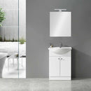 Neria Prime 75 komplett cube tükörrel magasfényű fehér