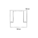 Nerva 105 komplett fürdőszobabútor, Sonoma tölgy