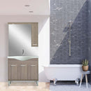 Nerva 85 komplett fürdőszobabútor, Rauna szil