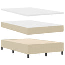 vidaXL Box Spring Ágy Matraceval Világos Zöld Szürke Kis Kétszemélyes Kordbársony Szövet