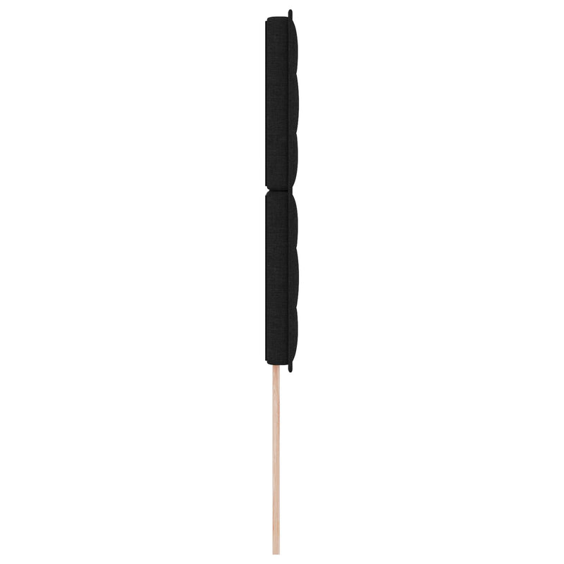 vidaXL Fekete Szövet Fejtámla 100 cm