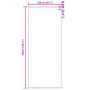 vidaXL Velvet Függönyök 2 db Pálcával Krém 260x140 cm