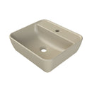 CeraStyle ONE - PULTRA ültethető - Top Counter mosdó - MATT BÉZS - csaplyukas - 55x45cm