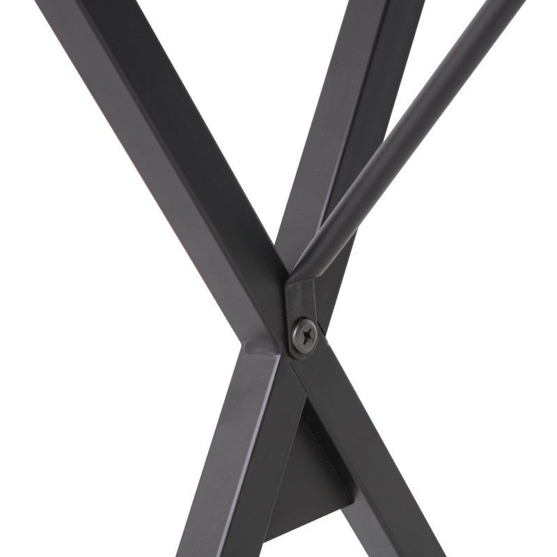 Számítógépasztal, tölgy/fekete, OFIS