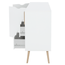 komód, tölgy sonoma / fehér, OSLO 75381