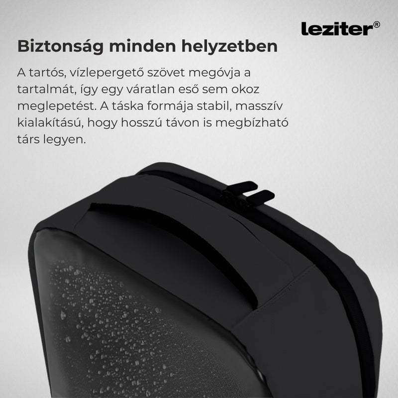 Pixo ledes okos hátizsák fekete