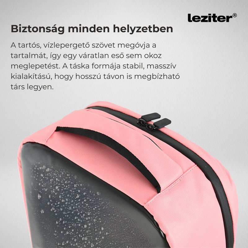 Pixo ledes okos hátizsák rózsaszín