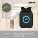 Pixa ledes okos hátizsák fekete