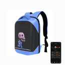 Pixa ledes okos hátizsák kék