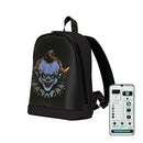 Pixen ledes okos hátizsák fekete