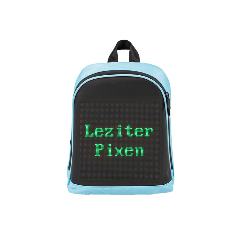 Pixen ledes okos hátizsák kék