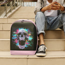 Pixen ledes okos hátizsák rózsaszín