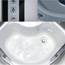 PAULINA80 Paulina 80 íves mélytálcás hidromasszázs zuhanykabin 80x80x214 cm