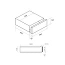 Pando PCP-9600 melegentartó fiók