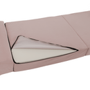 Összecsukható matrac/fotel, 2v1, rózsaszín, PELOS