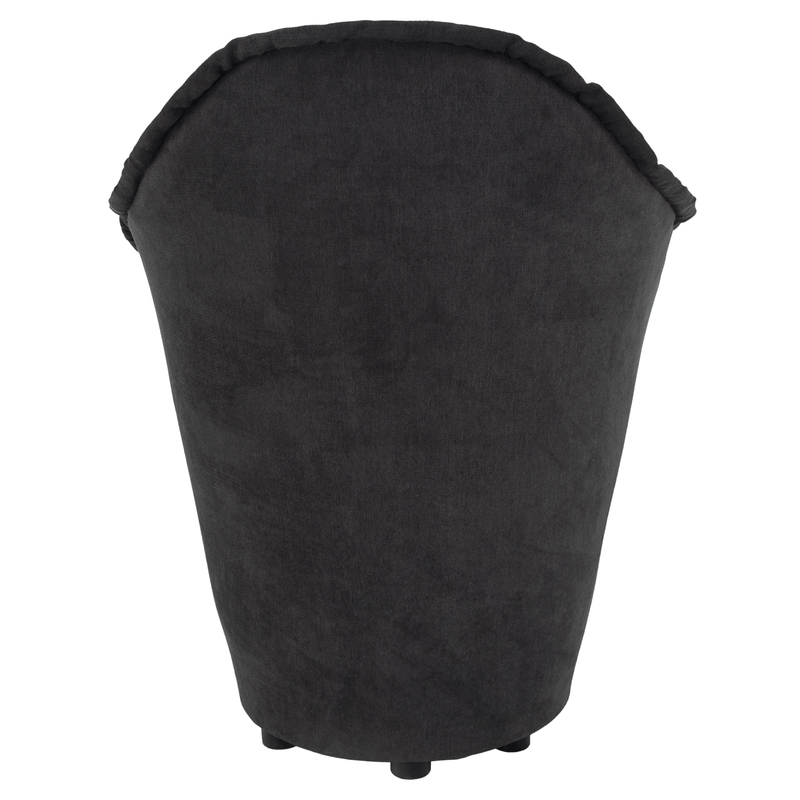 Fotel tárhellyel, sötétszürke/világosszürke, PERSI