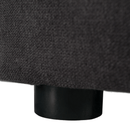 Fotel tárhellyel, sötétszürke/világosszürke, PERSI