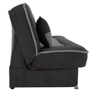 Kinyitható dívány, sötétszürke/világosszürke, PERSI