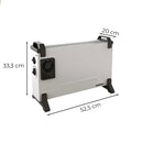 Mistral elektromos fűtőtest 750W / 1250W / 2000W