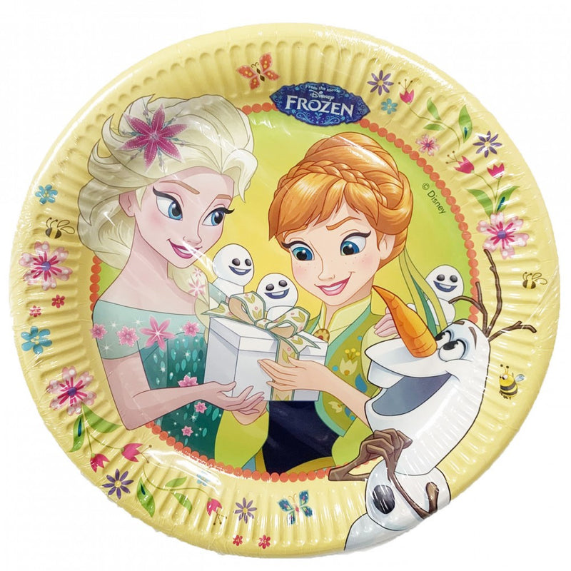 Disney Jégvarázs Fever papírtányér 8 db-os 23 cm, J-PNN86147