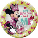 Disney Minnie Happy Helpers papírtányér 8 db-os 20 cm, J-PNN92108