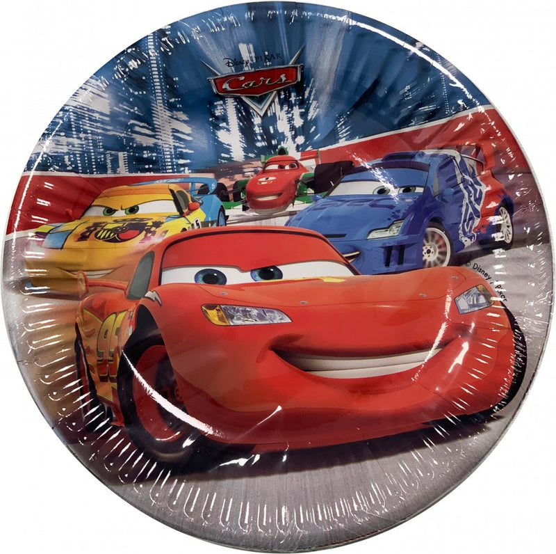 Disney Verdák Arena Race papírtányér 8 db-os 20 cm, J-PNN92322