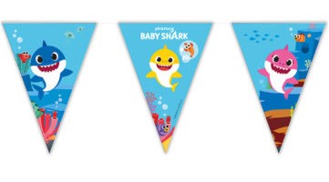 Baby Shark Fun in the Sun zászlófüzér, J-PNN92544