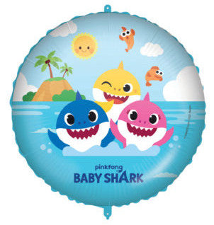 Baby Shark Fun in the Sun fólia lufi 46 cm, J-PNN92977