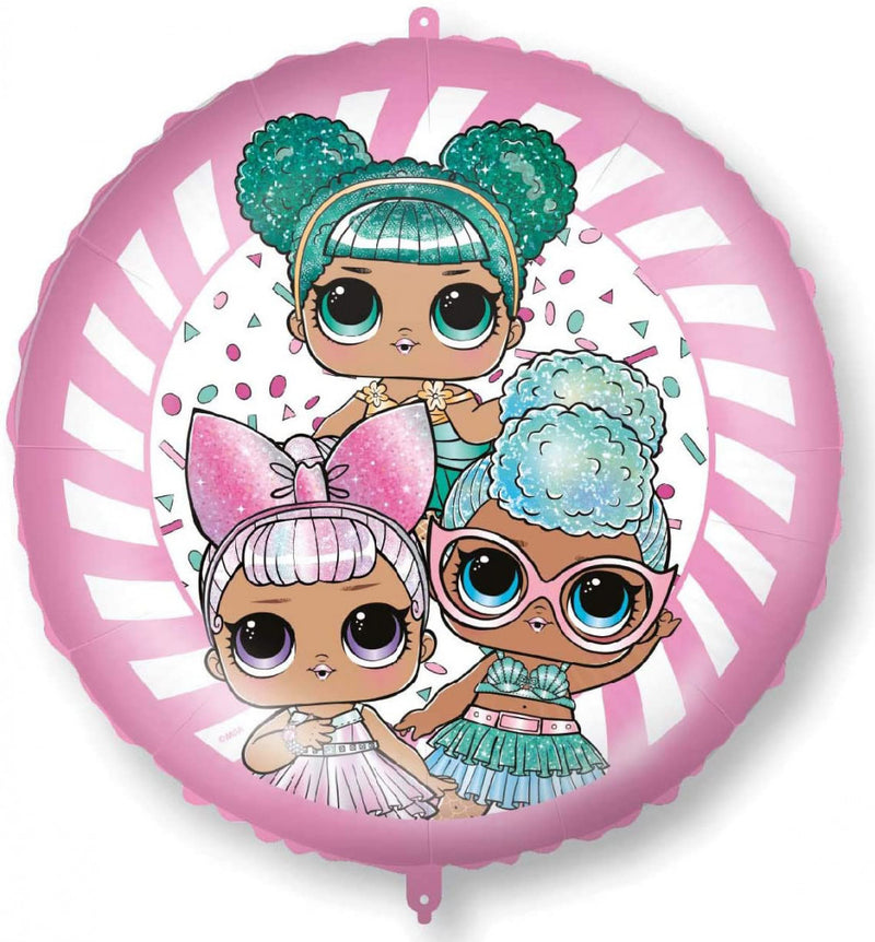 LOL Surprise Glitterati fólia lufi 46 cm, J-PNN92978