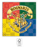 Harry Potter Hogwarts Houses szalvéta 20 db-os 33x33 cm FSC, J-PNN93366