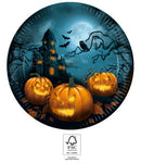 Halloween Sensations papírtányér 8 db-os 23 cm FSC, J-PNN93449