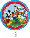 Disney Mickey Rock the House papírtányér 8 db-os 23 cm FSC, J-PNN93822